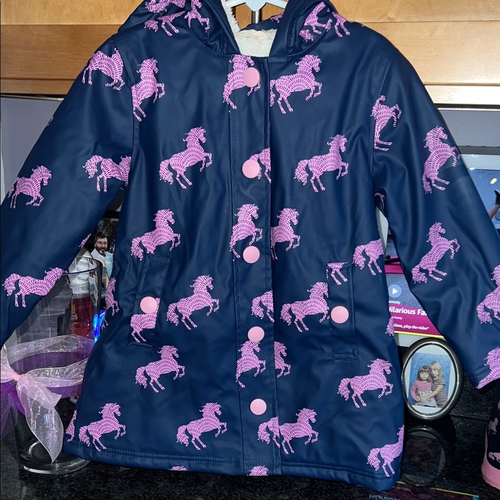 Hatley Kids Horse Raincoat -